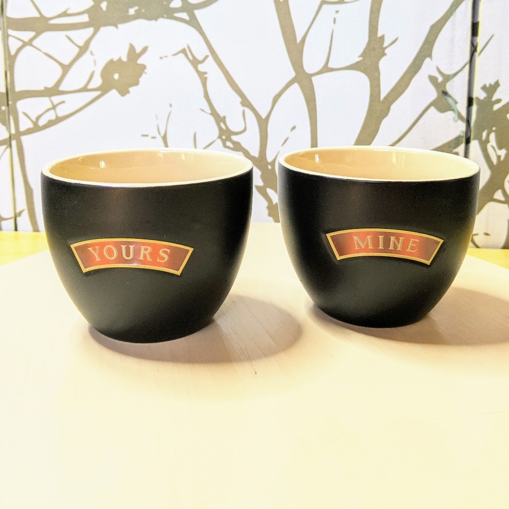 BAILEY'S YOURS/MINE Mugs..